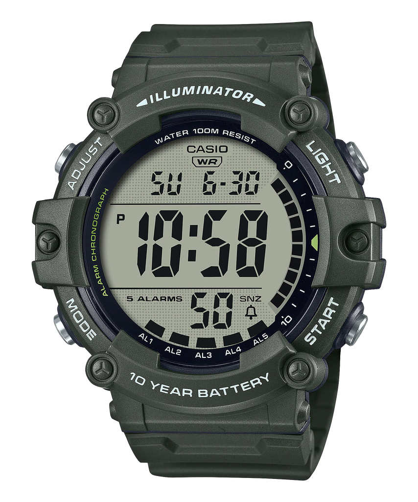  Casio AE-1500WHX-3AVDF - Uy tín từ 2009, Tem vàng chống giả, Bảo hành 1 năm, Pin miễn phí trọn đời 