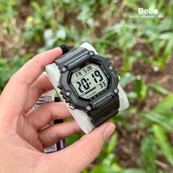  Casio AE-1600H-1A - Uy tín từ 2009, Tem vàng chống giả, Bảo hành 1 năm, Pin miễn phí trọn đời 