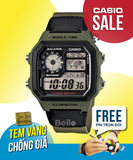  Casio AE-1200WHB-3BVDF - Uy tín từ 2009, Tem vàng chống giả, Bảo hành 1 năm, Pin miễn phí trọn đời 