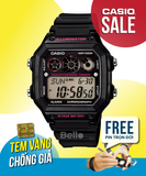 Casio AE-1300WH-1A2VDF - Uy tín từ 2009, Tem vàng chống giả, Bảo hành 1 năm, Pin miễn phí trọn đời 