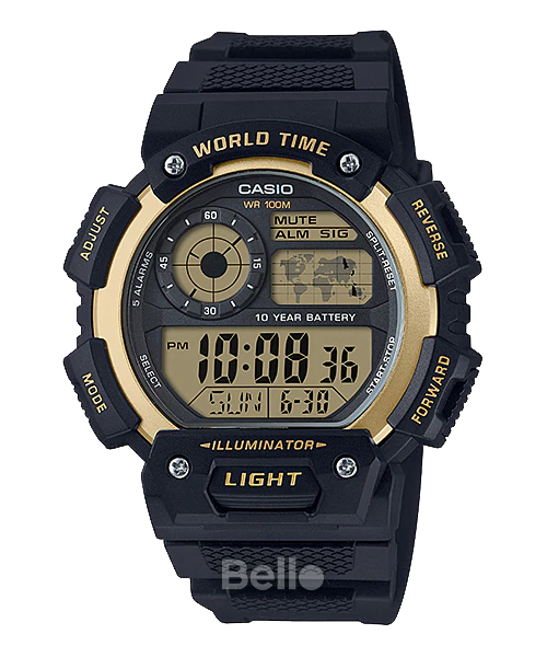  Casio AE-1400WH-9AVDF - Uy tín từ 2009, Tem vàng chống giả, Bảo hành 1 năm, Pin miễn phí trọn đời 