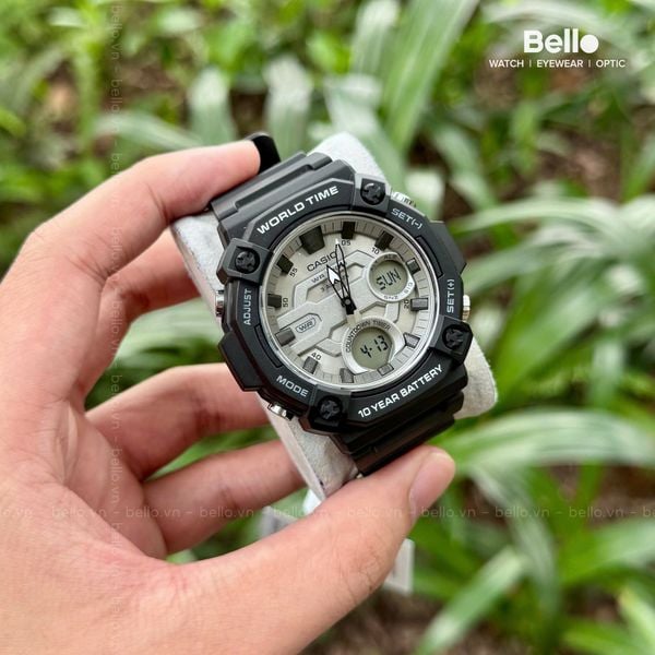  Casio AEQ-120W-7A - Uy tín từ 2009, Tem vàng chống giả, Bảo hành 1 năm, Pin miễn phí trọn đời 