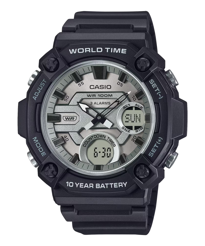  Casio AEQ-120W-7A - Uy tín từ 2009, Tem vàng chống giả, Bảo hành 1 năm, Pin miễn phí trọn đời 