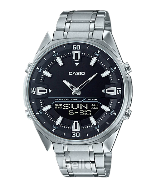  [Pin Miễn Phí Trọn Đời] AMW-830D-1AVDF - Đồng hồ Casio - Tem vàng chống giả 