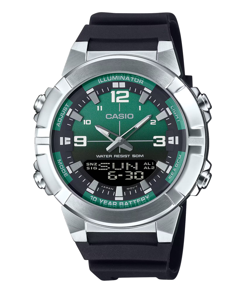 Casio AMW-870A-3A Uy tín từ 2009, Tem vàng chống giả, Bảo hành