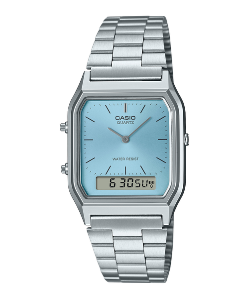  Casio AQ-230A-2A1MQYDF - Uy tín từ 2009, Tem vàng chống giả, Bảo hành 1 năm, Pin miễn phí trọn đời 