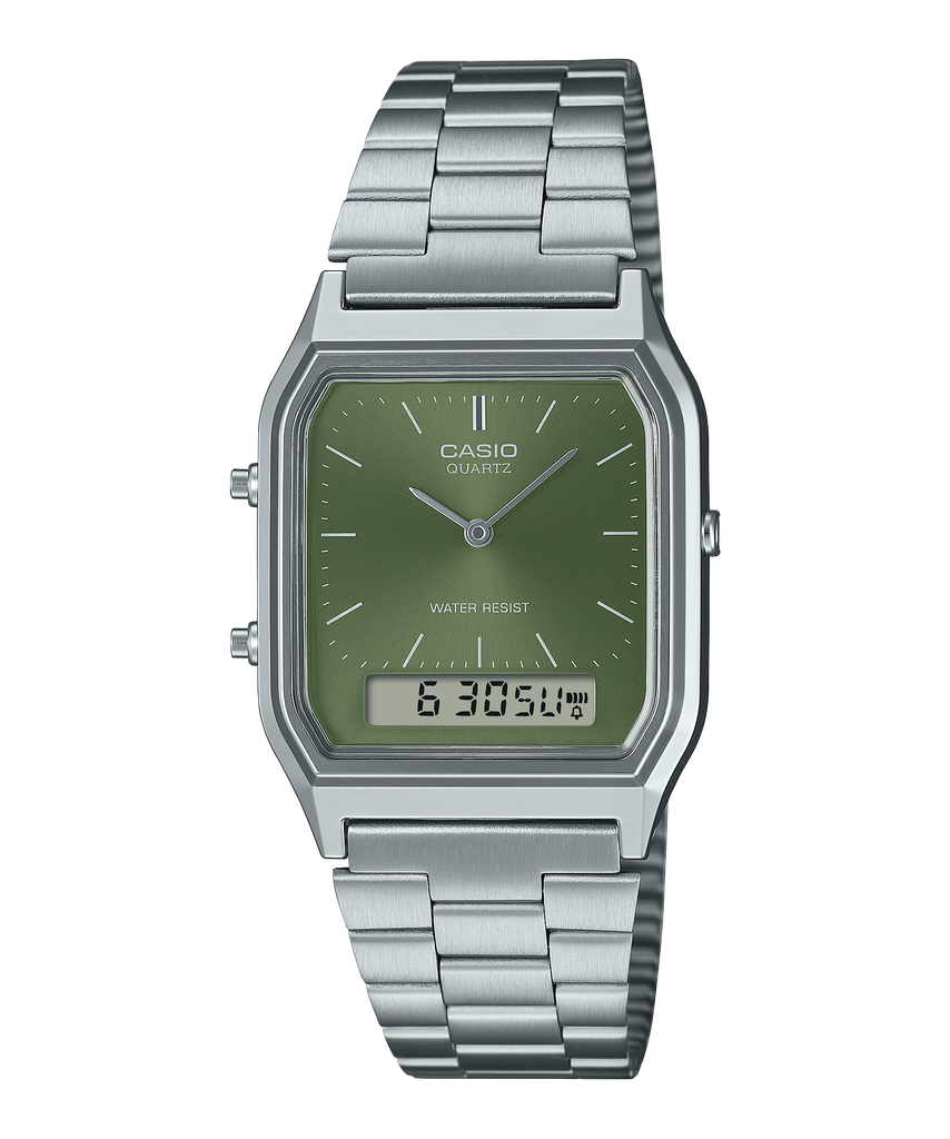  Casio AQ-230A-3AMQY - Uy tín từ 2009, Tem vàng chống giả, Bảo hành 1 năm, Pin miễn phí trọn đời 