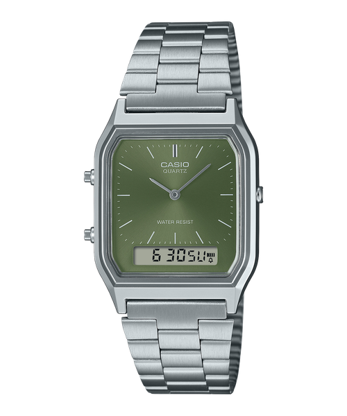  Casio AQ-230A-3AMQY - Uy tín từ 2009, Tem vàng chống giả, Bảo hành 1 năm, Pin miễn phí trọn đời 