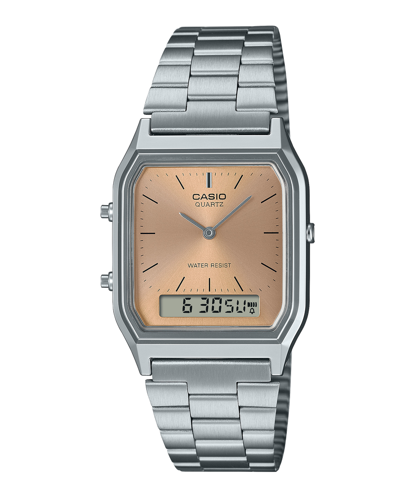  Casio AQ-230A-4AMQY - Uy tín từ 2009, Tem vàng chống giả, Bảo hành 1 năm, Pin miễn phí trọn đời 