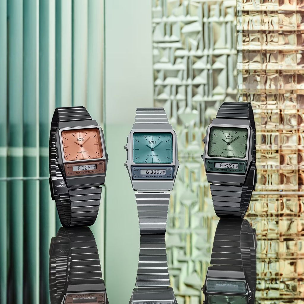  Casio AQ-800ECGG-3ADF - Uy tín từ 2009, Tem vàng chống giả, Bảo hành 1 năm, Pin miễn phí trọn đời 
