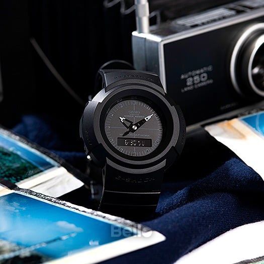  [Pin Miễn Phí Trọn Đời] AW-500BB-1EDR - Đồng hồ G-Shock Nam - Tem Vàng Chống Giả 