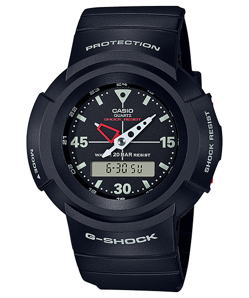  [Pin Miễn Phí Trọn Đời] AW-500E-1EDR  - Đồng hồ G-Shock Nam - Tem Vàng Chống Giả 