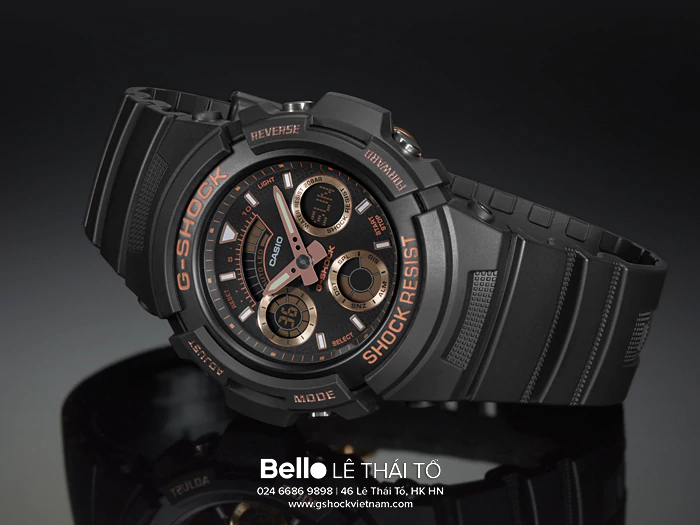  Casio G-Shock AW-591GBX-1A4 - Uy tín từ 2009, Tem vàng chống giả, Bảo hành 5 năm, Pin miễn phí trọn đời 