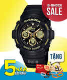  [Pin Miễn Phí Trọn Đời] AW-591GBX-1A9 - Đồng hồ G-Shock Nam - Tem Vàng Chống Giả 