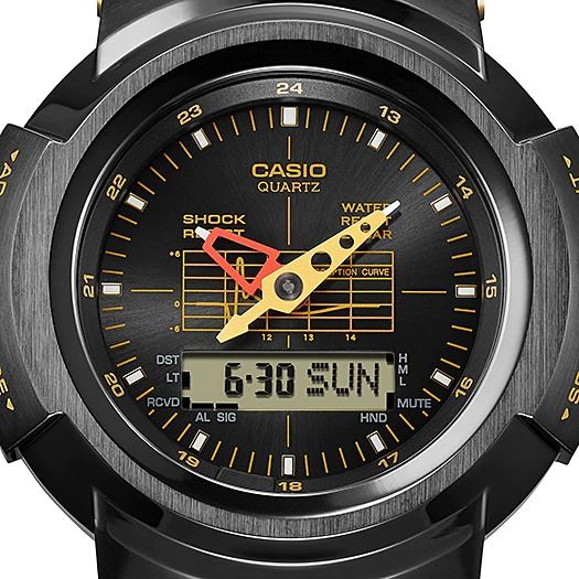  Casio G-Shock AWM-500GC-1A - Uy tín từ 2009, Tem vàng chống giả, Bảo hành 5 năm, Pin miễn phí trọn đời 