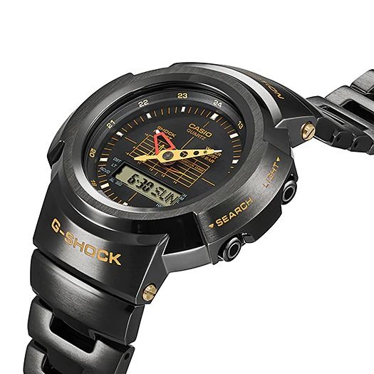  Casio G-Shock AWM-500GC-1A - Uy tín từ 2009, Tem vàng chống giả, Bảo hành 5 năm, Pin miễn phí trọn đời 