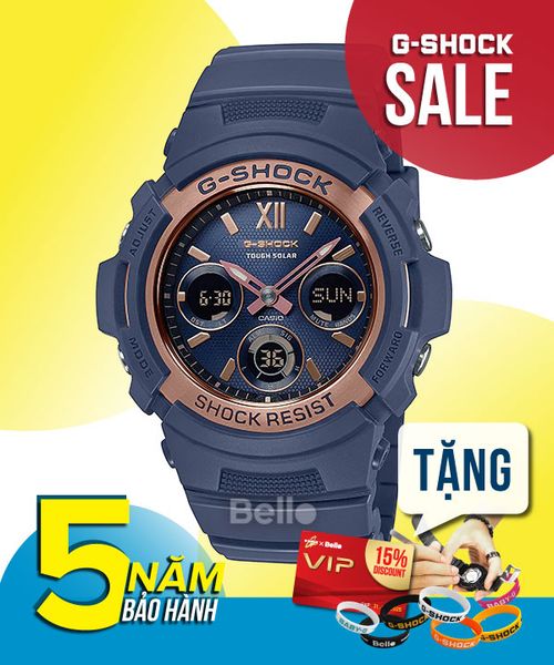  Casio G-Shock AWR-M100SNR-2A - Uy tín từ 2009, Tem vàng chống giả, Bảo hành 5 năm, Pin miễn phí trọn đời 