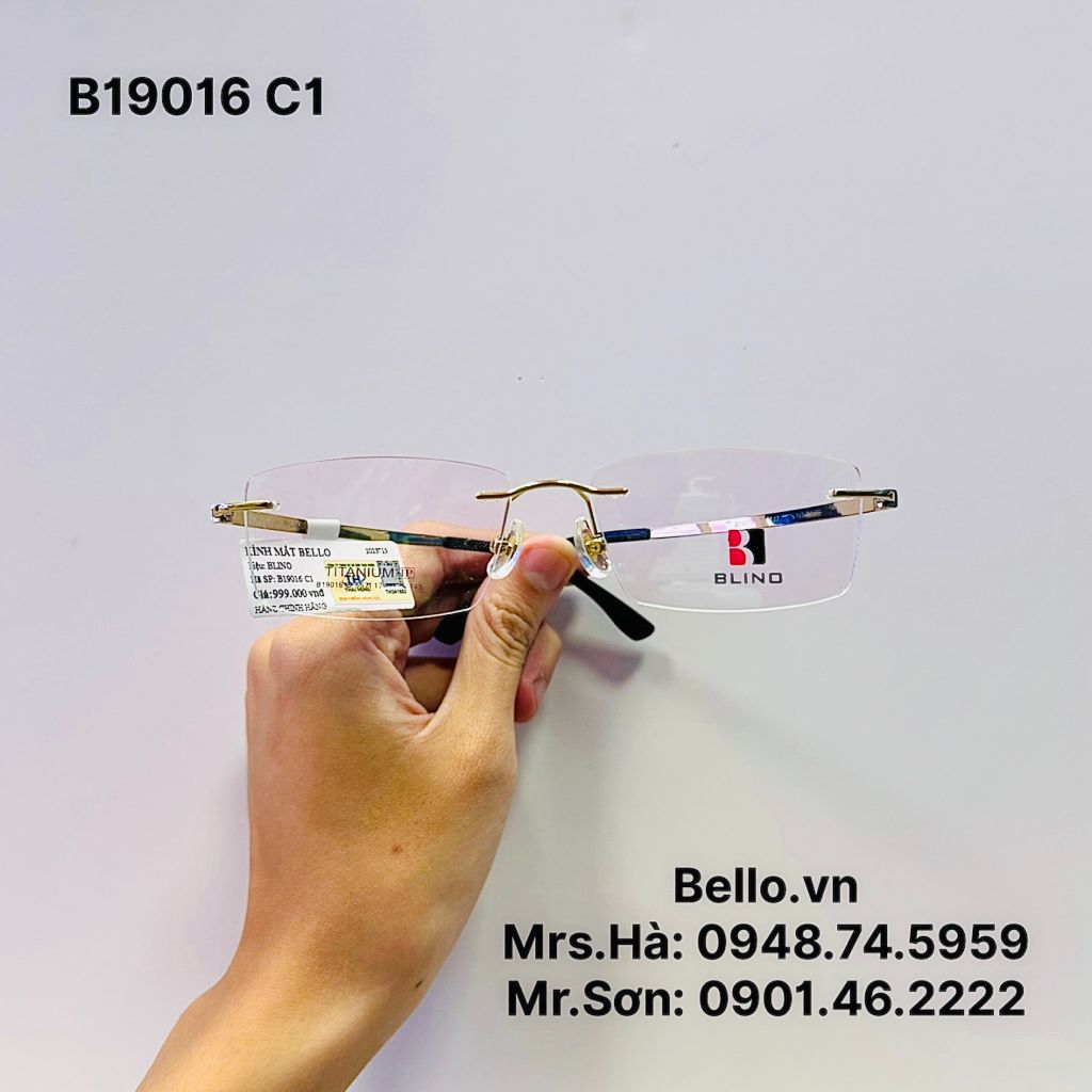  Gọng Kính Blino B19016 chính hãng GIÁ TỐT LIÊN HỆ 0948.74.5959 (Mrs.Hà) 