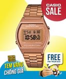  [Pin Miễn Phí Trọn Đời] B640WC-5ADF - Đồng hồ Casio Nữ - Tem vàng chống giả 