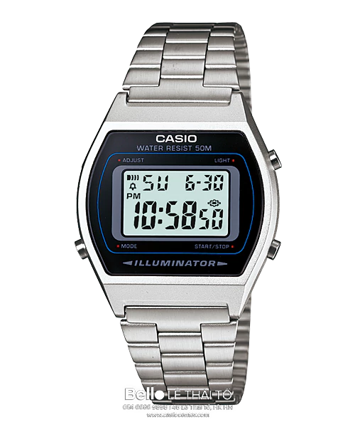  [Pin Miễn Phí Trọn Đời] B640WD-1A - Đồng hồ Casio Nữ - Tem vàng chống giả 