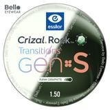  Tròng Kính Đổi Màu Essilor Transitions Gen S Xanh Lá Graphite Green 