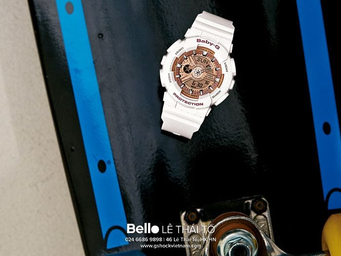  Casio Baby-G BA-110-7A1 - Uy tín từ 2009, Tem vàng chống giả, Bảo hành 5 năm, Pin miễn phí trọn đời 