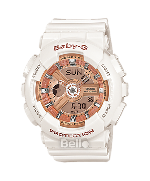  [Pin Miễn Phí Trọn Đời] BA-110-7A1 - Đồng hồ Casio Baby-G - Tem Vàng Chống Giả 