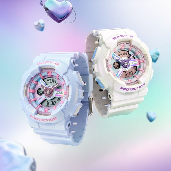  Casio Baby-G BA-110FH-2ADR - Uy tín từ 2009, Tem vàng chống giả, Bảo hành 5 năm, Pin miễn phí trọn đời 