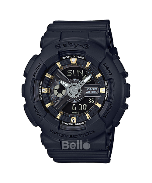  Casio Baby-G BA-110GA-1A - Uy tín từ 2009, Tem vàng chống giả, Bảo hành 5 năm, Pin miễn phí trọn đời 