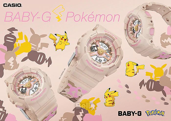  [Uy Tín Từ 2009] BA-110PKC-4A - Đồng hồ Casio Baby-G - Tem Vàng Chống Giả 