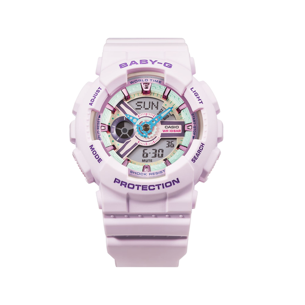  Casio Baby-G BA-110XPM-6ADR - Uy tín từ 2009, Tem vàng chống giả, Bảo hành 5 năm, Pin miễn phí trọn đời 