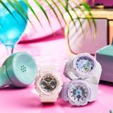  [Pin Miễn Phí Trọn Đời] BA-130PM-4ADR - Đồng hồ Casio Baby-G - Tem Vàng Chống Giả 