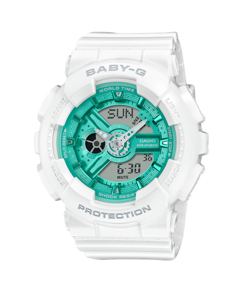 [LIMITED] Casio Baby-G BA-110XWS-7ADR - Uy tín từ 2009, Tem vàng chống giả, Bảo hành 5 năm, Pin miễn phí trọn đời 