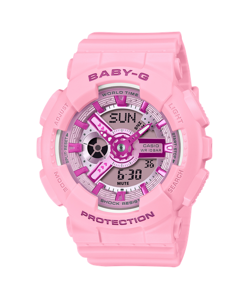  Casio Baby-G BA-110YK-4ADR - Uy tín từ 2009, Tem vàng chống giả, Bảo hành 5 năm, Pin miễn phí trọn đời 