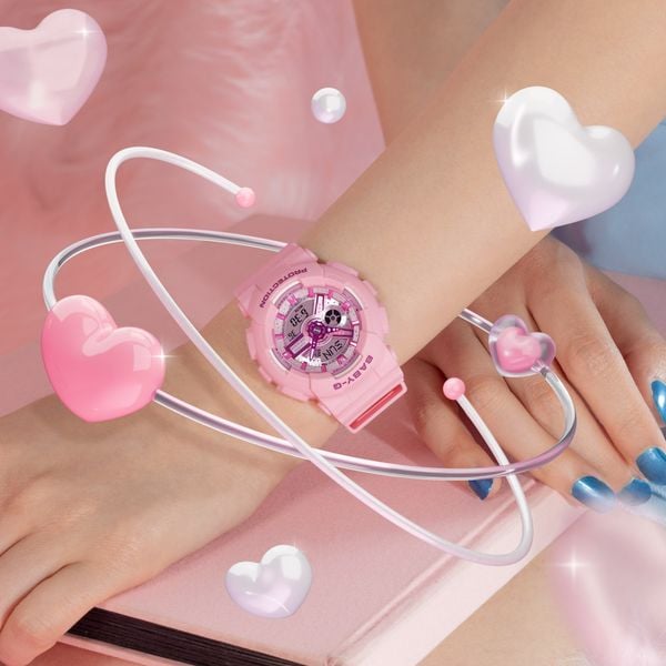  Casio Baby-G BA-110YK-4ADR - Uy tín từ 2009, Tem vàng chống giả, Bảo hành 5 năm, Pin miễn phí trọn đời 