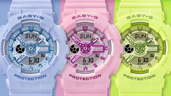  Casio Baby-G BA-110YK-2ADR - Uy tín từ 2009, Tem vàng chống giả, Bảo hành 5 năm, Pin miễn phí trọn đời 