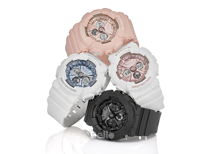  [Pin Miễn Phí Trọn Đời] BA-130-4A - Đồng hồ Casio Baby-G - Tem Vàng Chống Giả 