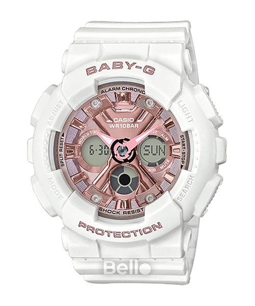  [Pin Miễn Phí Trọn Đời] BA-130-7A1 - Đồng hồ Casio Baby-G - Tem Vàng Chống Giả 