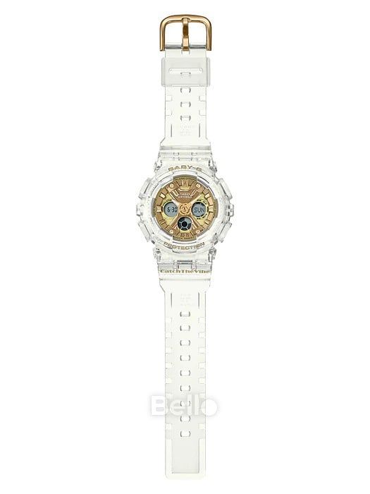  [Pin Miễn Phí Trọn Đời] BA-130CVG-7A - Đồng hồ Casio Baby-G - Tem Vàng Chống Giả 