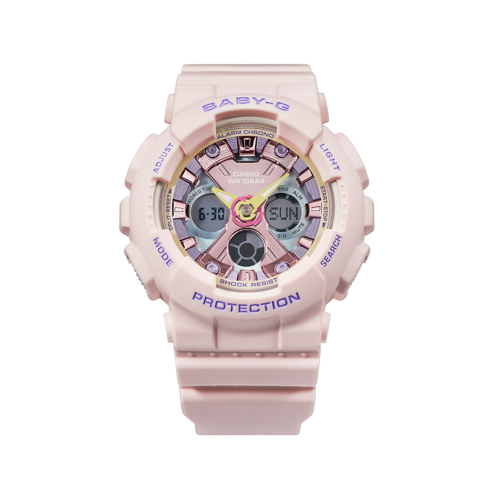  [Pin Miễn Phí Trọn Đời] BA-130PM-4ADR - Đồng hồ Casio Baby-G - Tem Vàng Chống Giả 