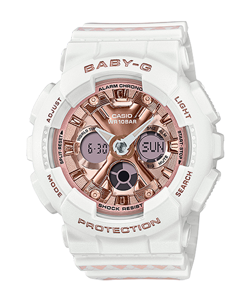  [Pin Miễn Phí Trọn Đời] BA-130SP-7A - Đồng hồ Casio Baby-G - Tem Vàng Chống Giả 