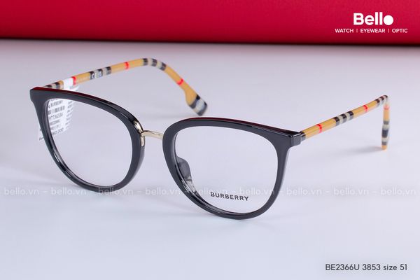  Gọng Kính Burberry BE2366U 3853 Size 51 chính hãng GIÁ TỐT LIÊN HỆ 0948.74.5959 (Mrs.Hà) 