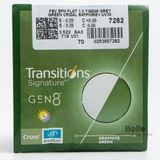  Tròng Kính Đổi Màu Essilor Transitions Gen 8 Xanh Lá Graphite Green 