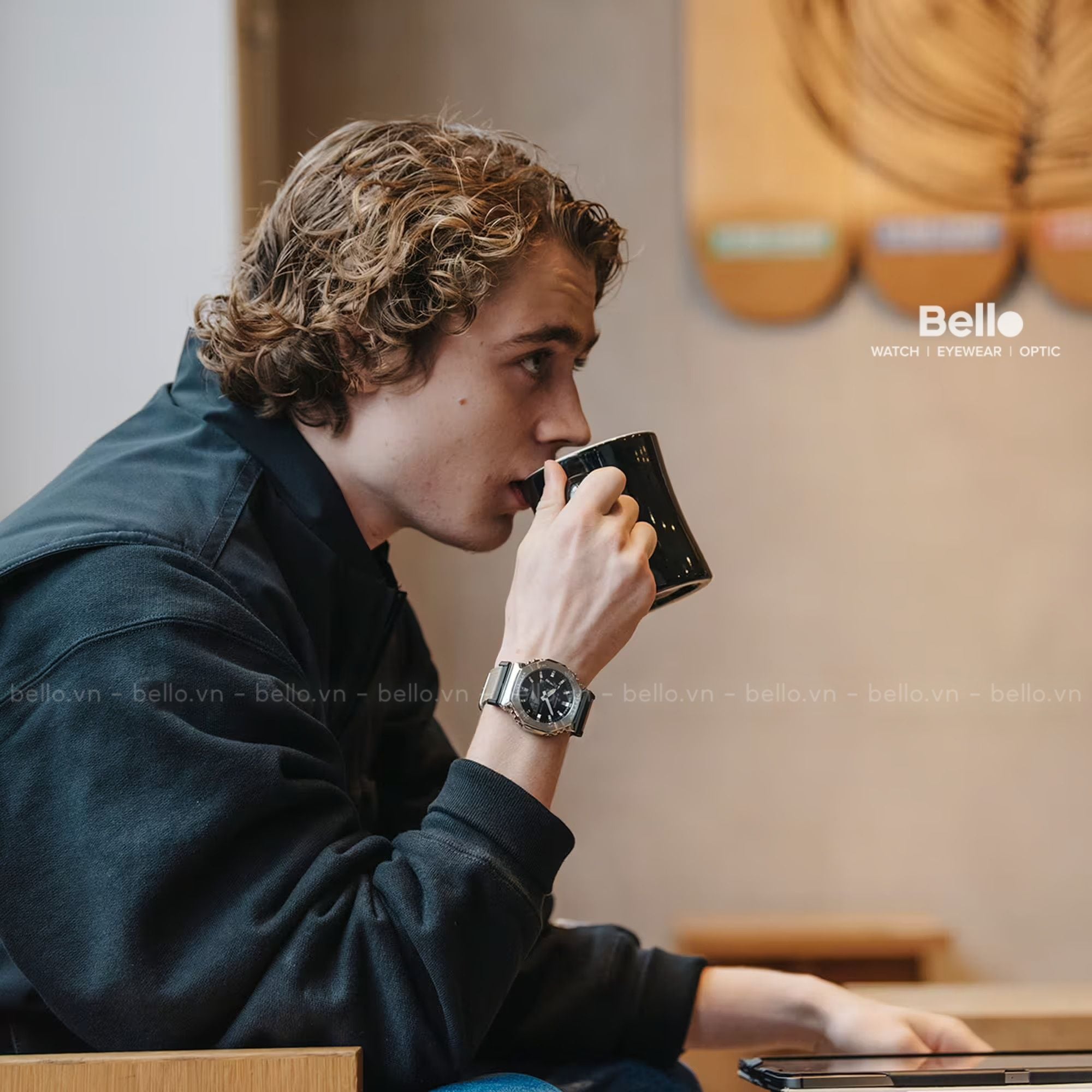  Casio G-Shock GM-2100C-5ADR - Uy tín từ 2009, Tem vàng chống giả, Bảo hành 5 năm, Pin miễn phí trọn đời 