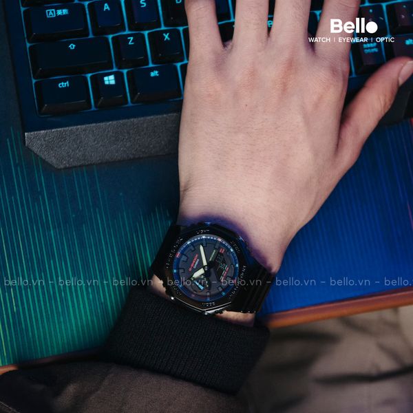  Casio G-Shock GA-2100RGB-1ADR - Uy tín từ 2009, Tem vàng chống giả, Bảo hành 5 năm, Pin miễn phí trọn đời 