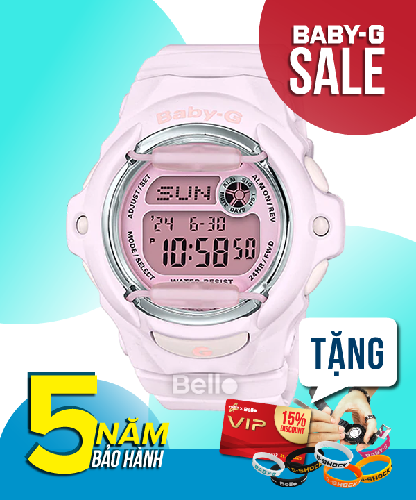  [Pin Miễn Phí Trọn Đời] BG-169M-4 - Đồng hồ Casio Baby-G - Tem Vàng Chống Giả 