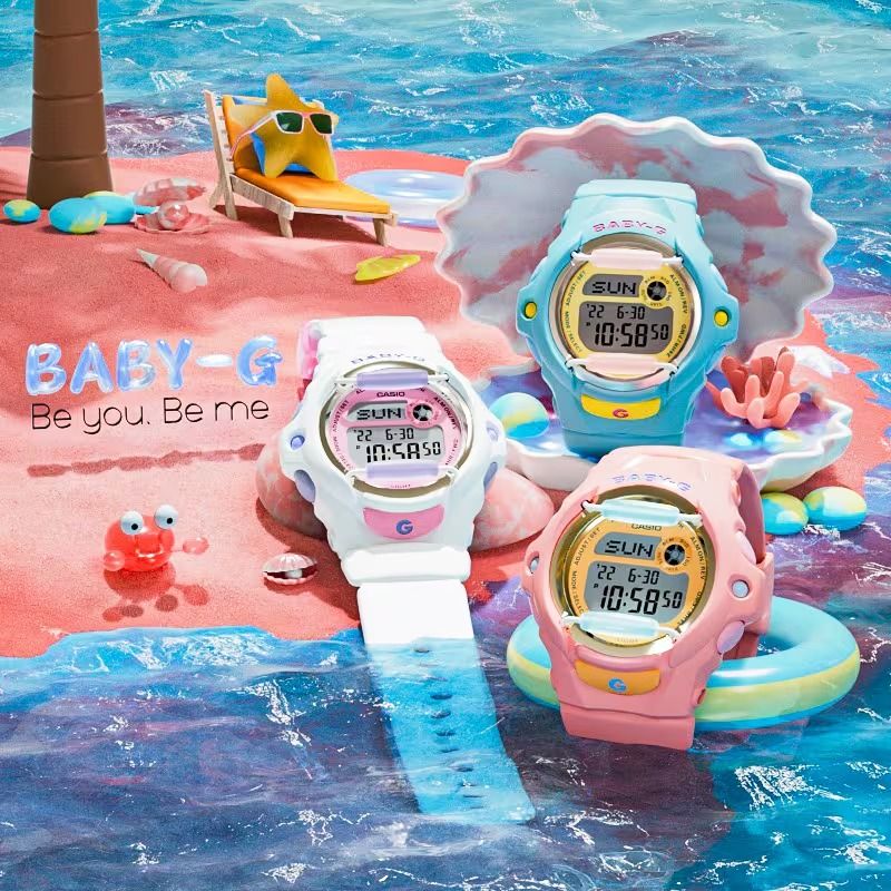  [Pin Miễn Phí Trọn Đời] BG-169PB-7 - Đồng hồ Casio Baby-G - Tem Vàng Chống Giả 