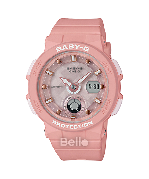  [Pin Miễn Phí Trọn Đời] BGA-250-4A - Đồng hồ Casio Baby-G - Tem Vàng Chống Giả 