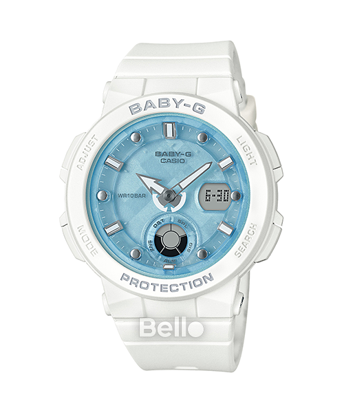  [Pin Miễn Phí Trọn Đời] BGA-250-7A1 - Đồng hồ Casio Baby-G - Tem Vàng Chống Giả 