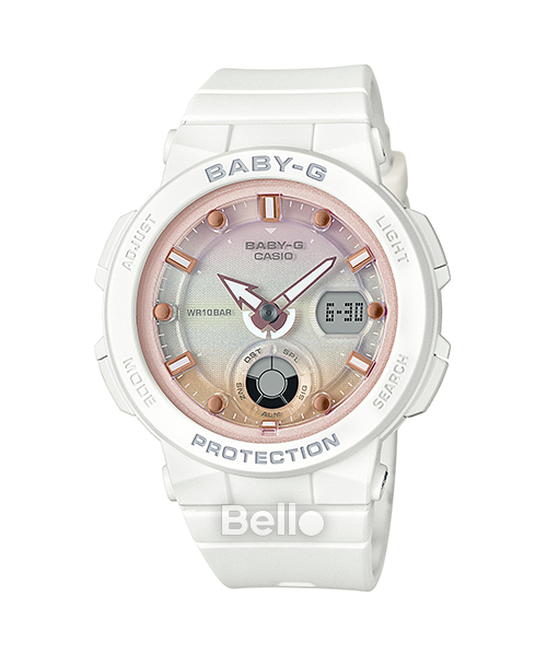  Casio Baby-G BGA-250-7A2 - Uy tín từ 2009, Tem vàng chống giả, Bảo hành 5 năm, Pin miễn phí trọn đời 